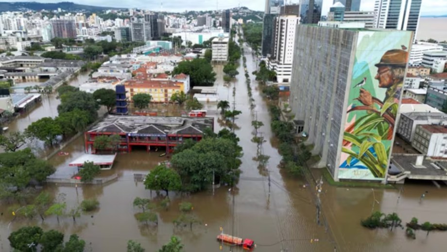 El fenómeno afectó a 21 municipios del estado de Rio Grande do Sul.