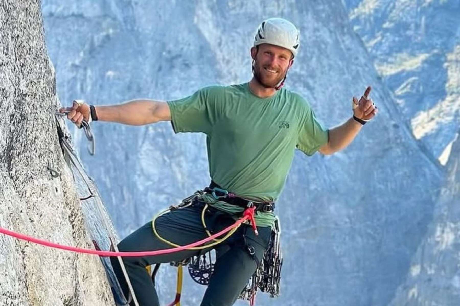 Falleció el escalador Jake Whisenant en Sierra Nevada tras un accidente
