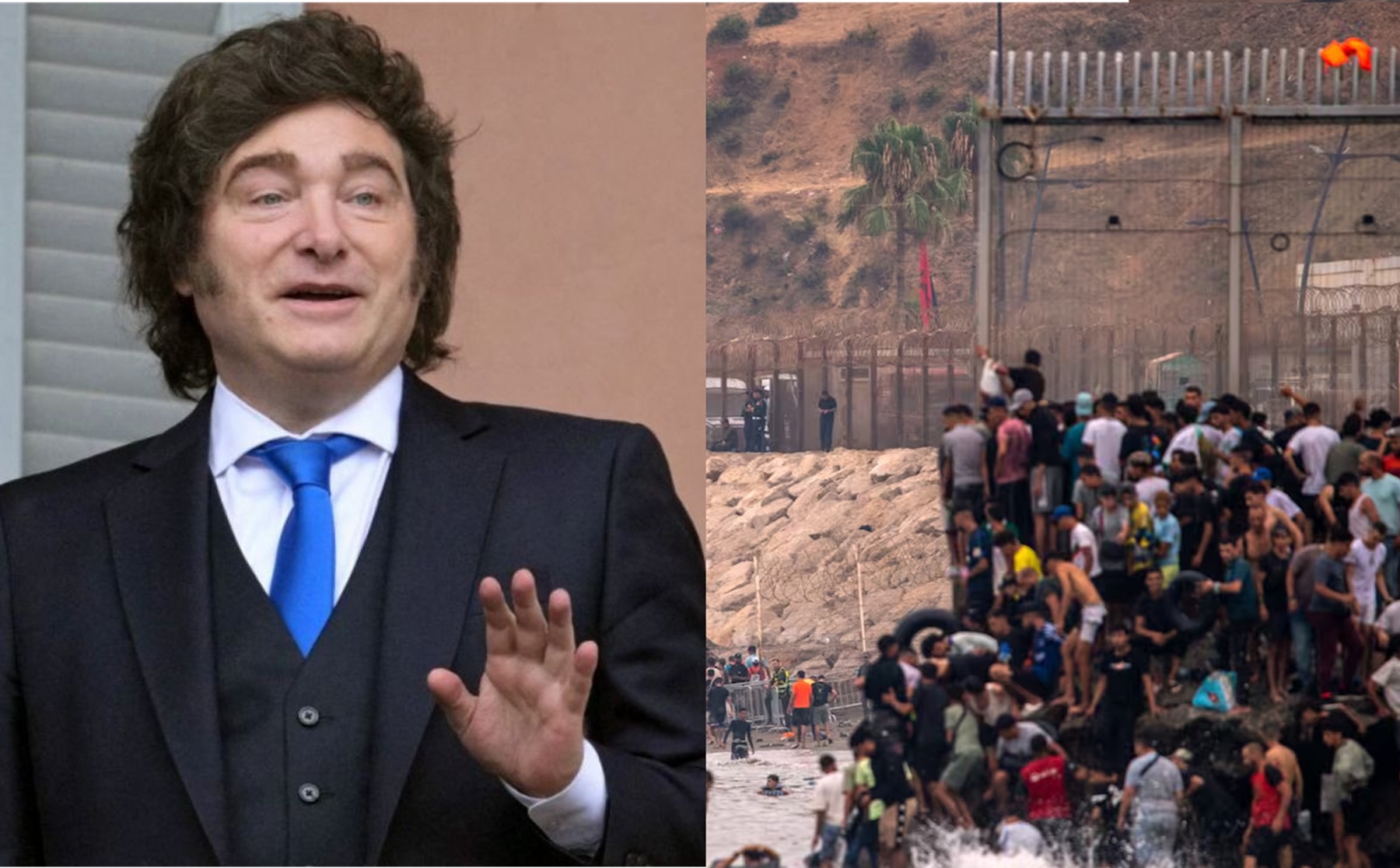 El Gobierno argentino monitorea la crisis migratoria en Ceuta y evalúa su política