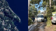 Imagen de Mapa del lugar donde murió la niña de 3 años en Bariloche: “no es una zona de playa o costa”