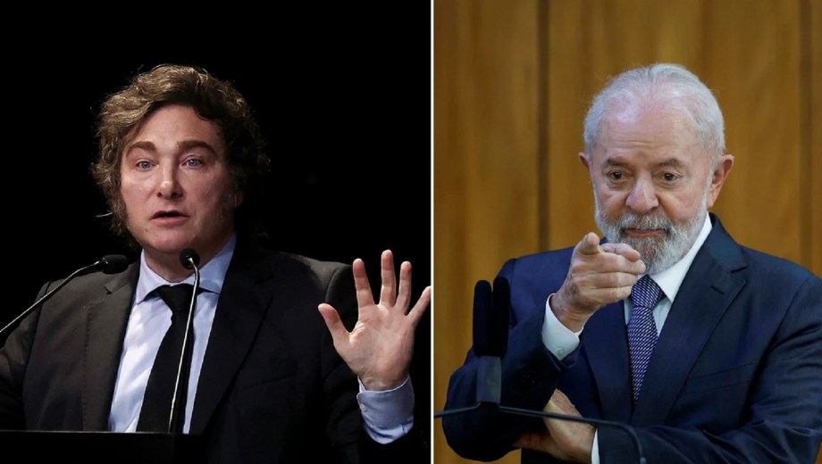 Escala el conflicto entre Milei y Lula. Foto: NA 