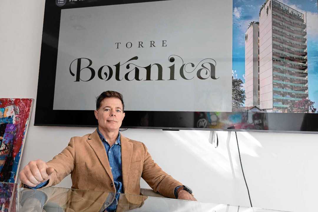 Mariano Hosmann, socio gerente de Eleganza Desarrollos, sobre Torre Botánica: "El concepto fundamental es un jardín en altura."