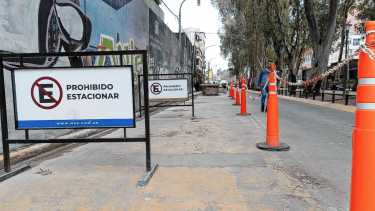La diagonal 9 de julio en Neuquén no tendrá más estacionamientos cerca de la avenida Argentina