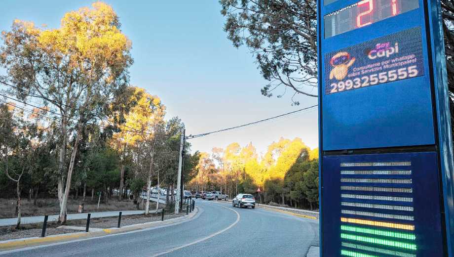 El pórtico el Parque Norte registró más de 8.000 vehiculos diarios en julio (foto Emiliano Ortiz) 