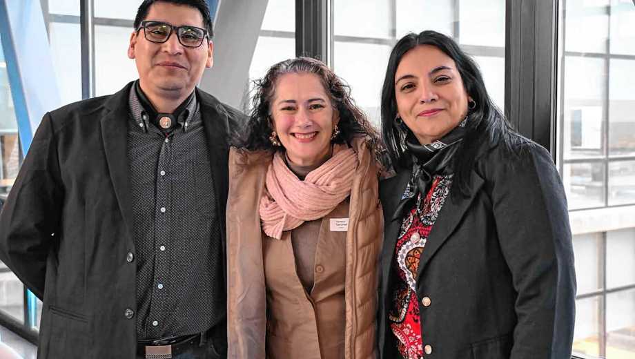 El equipo de la EPEA 3 de San Patricio del Chañar en el evento de Enseñá por Argentina. (Foto: Cecilia Maletti).