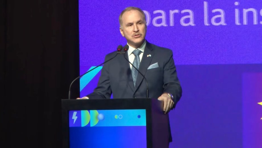 El embajador de Estados Unidos en Argentina, Peter Lamelas, fue el encargado de abrir el AmCham Energy Forum 2026