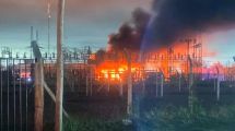 Imagen de Apagón masivo en La Plata: se incendió una estación transformadora de energía y hay evacuados