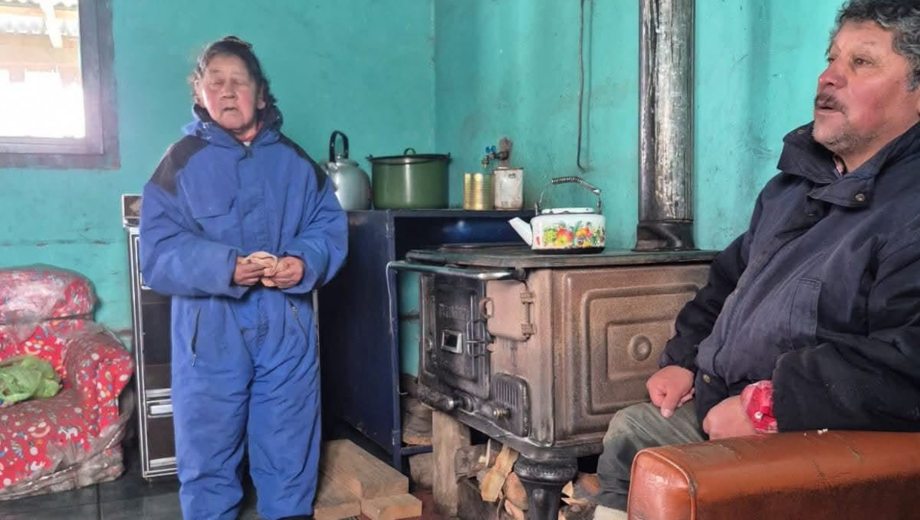 Juana Curihual llevaba varios días sin comunicación en un puesto rural de Río Negro. Foto: Municipalidad de Pilcaniyeu.