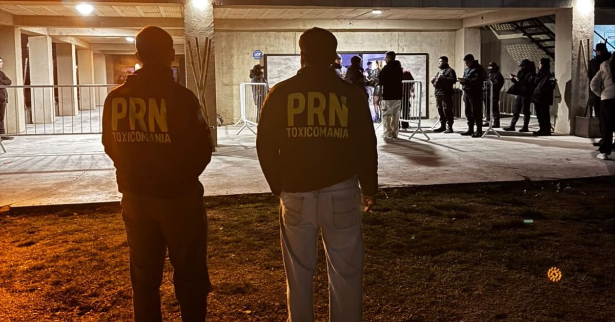 Drogas en una fiesta del Alto Valle: secuestraron cocaína y metanfetamina valuadas en más de $1 millón