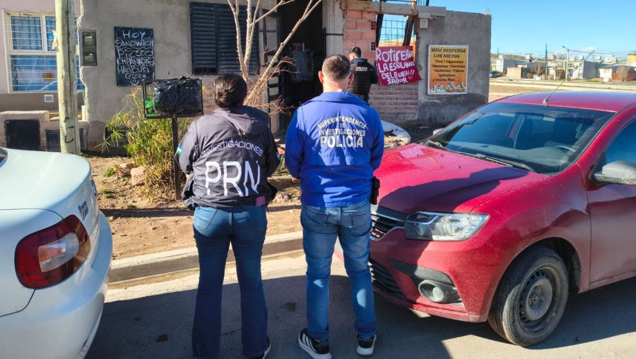 Los procedimientos se realizaron en distintos domicilios de la zona norte de Roca durante el fin de semana. Foto Gentileza.
