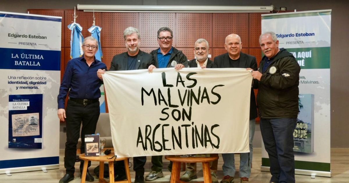 Emoción por Malvinas: Presentación de libros en Neuquén