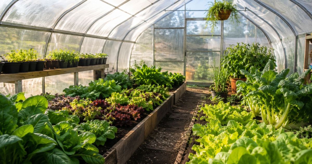Cultivos recomendados para invernaderos en invierno y agosto en Río Negro