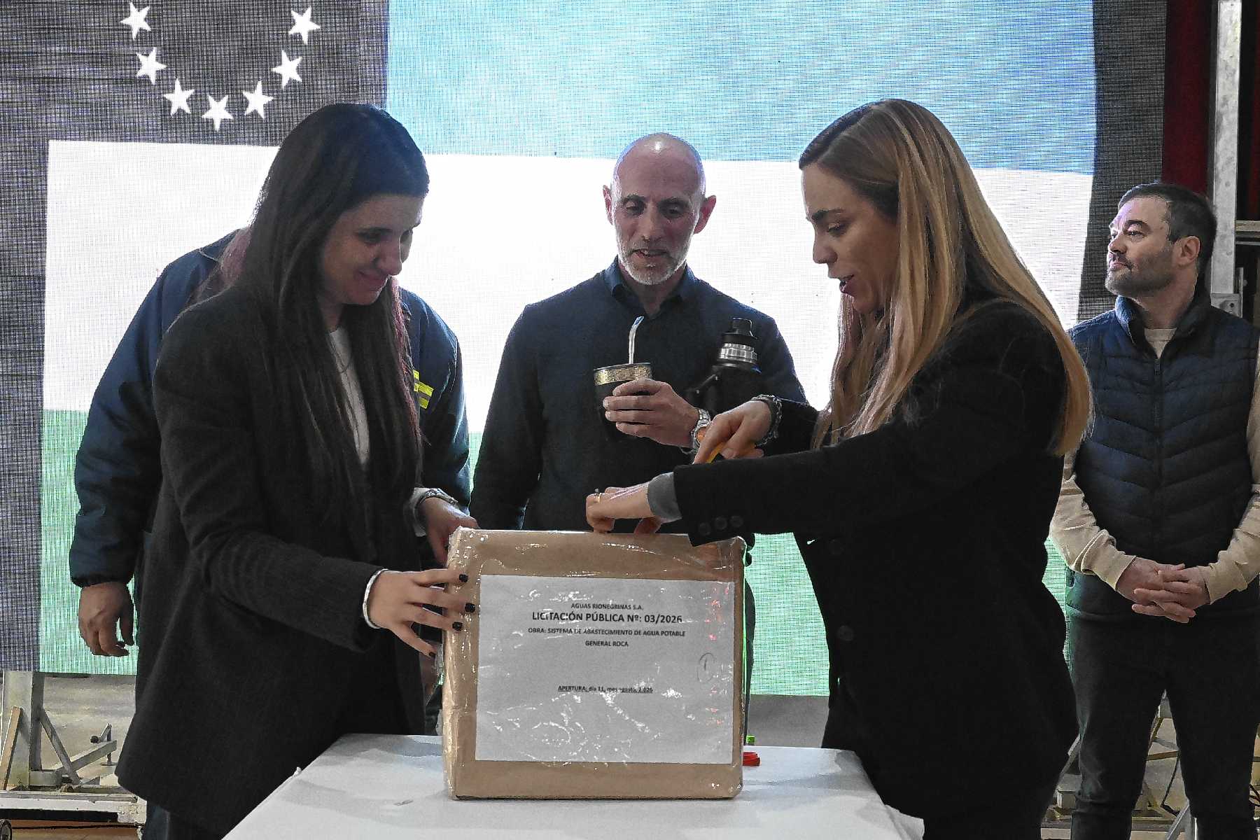 Cinco empresas participan de la licitación para el Plan Director de Agua de Roca