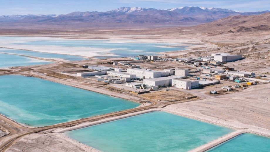 Se prevé que Sal de Oro pueda exportar cerca de 48.000 toneladas anuales de productos de litio. Foto: gentileza.