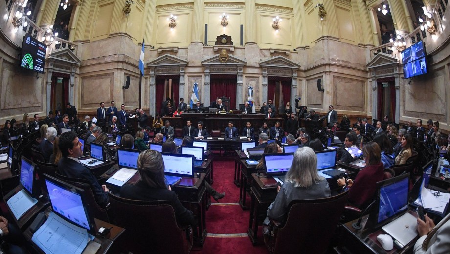 Sesión maratónica en el Congreso de la Nación por el proyecto de Ley de Propiedad privada. @SenadoArgentina