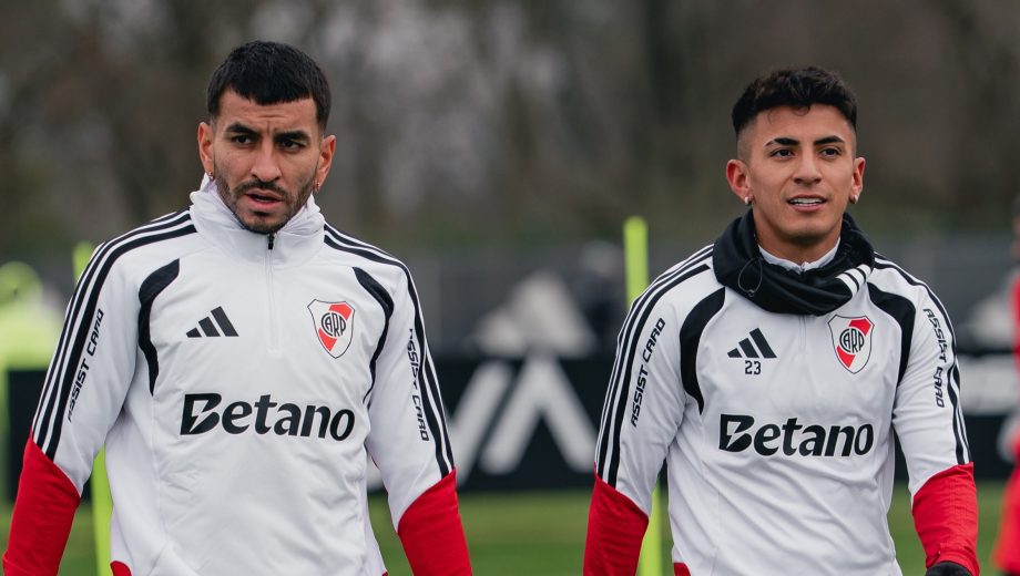 Ángel Correa y Thiago Almada podrían salir desde el arranque este domingo ante Argentinos Juniors. (Foto: @RiverPlate)