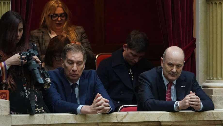 Sturzenegger, en el centro de dos derrotas. Foto: Clarín Fotografía 