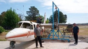 Ya tiene destino el histórico avión de TAN que fue rescatado de una chatarrería: cómo fue su reconstrucción en Neuquén