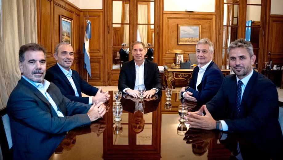 De la reunión participaron referentes del PRO y LLA. Foto: gentileza. 