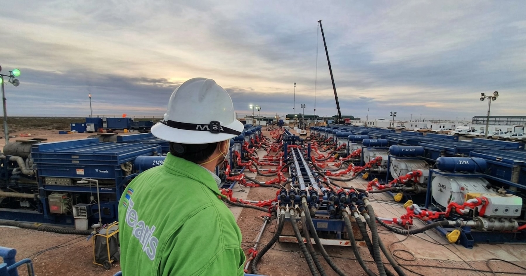 Tenaris lanza su tercer set de fractura en Vaca Muerta con una inversión de 110 millones