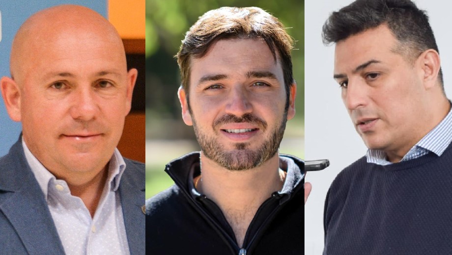 Gustavo Sastre, Ignacio Torres y Sebastián Balochi.