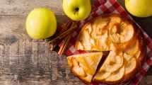 Imagen de Cómo hacer torta de manzana con avena y almendras: perfecta para acompañar el mate