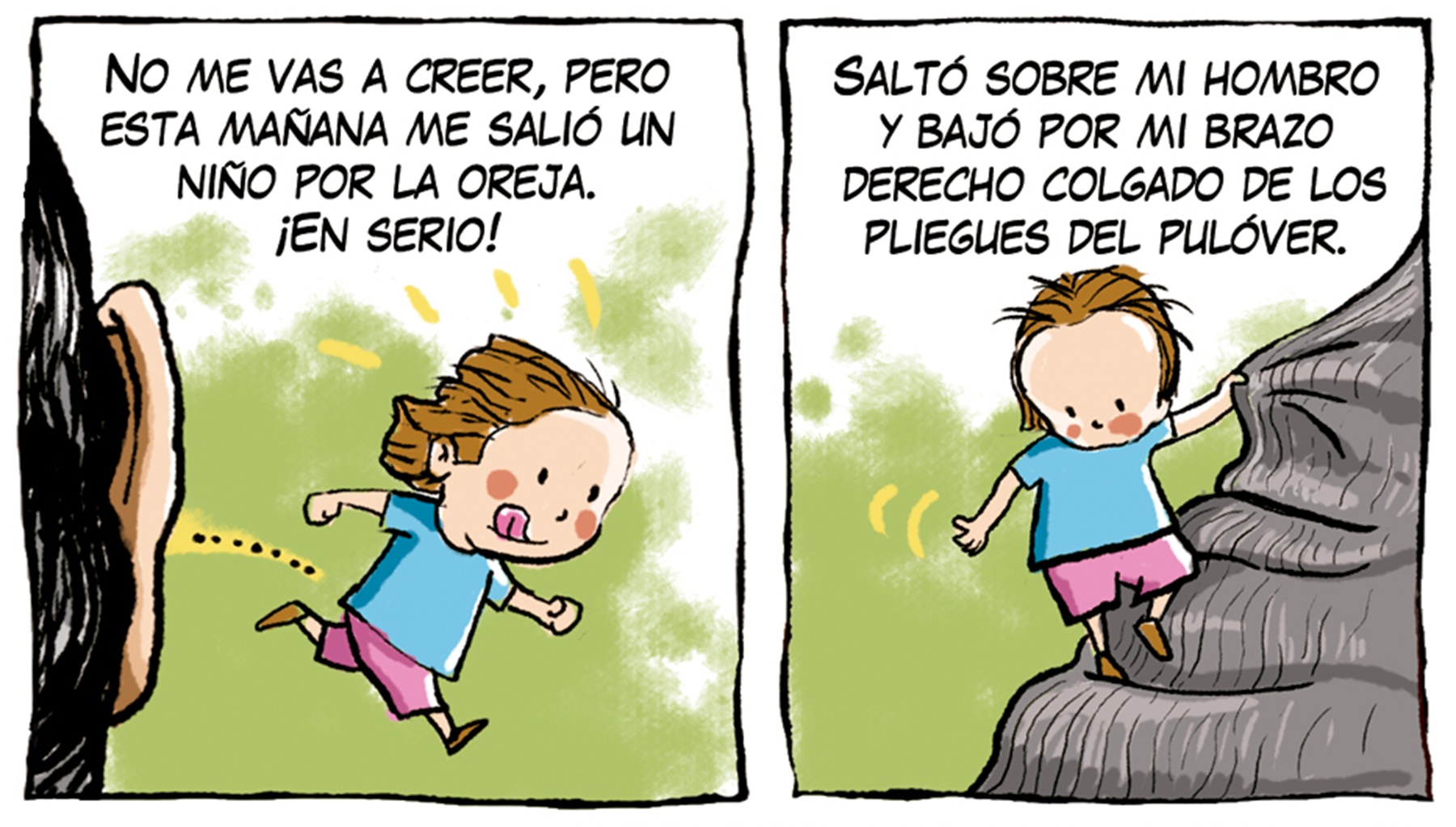 La tira «Feliz día» de Chelo Candia celebra a los niños durante todo el mes
