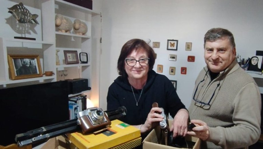 Sus hijos siguieron los deseos de su padre y donaron el archivo de Juan Villarruel. (Foto: Gentileza).