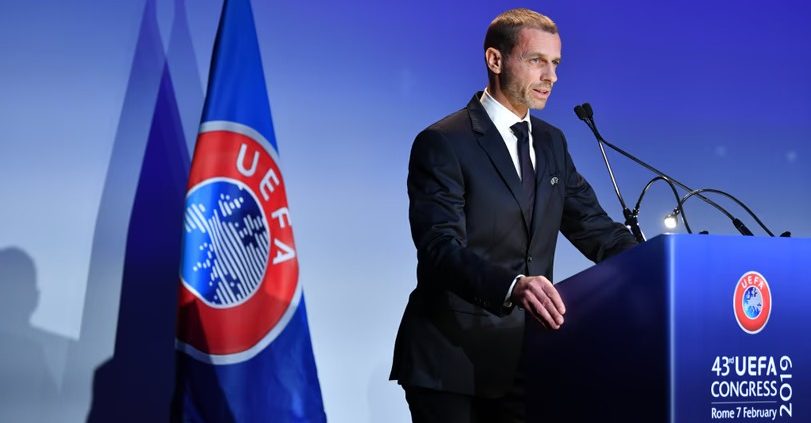La UEFA, presidida por Aleksander Ceferin, volvió a pronunciarse en contra de la FIFA. (Foto: @UEFA)