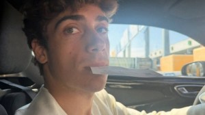No todo fue alegría para Colapinto en sus vacaciones: «Espero que los italianos que se lo adueñaron lo disfruten»
