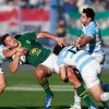 Imagen de Los Pumas dejaron escapar la ventaja y cayeron ante Sudáfrica en Vélez