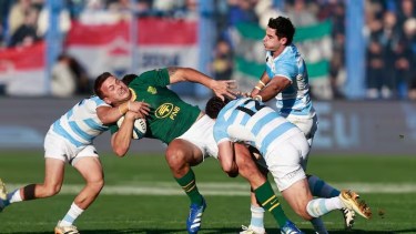 Los Pumas dejaron escapar la ventaja y cayeron ante Sudáfrica en el test match en Vélez