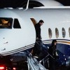 Imagen de Así fue la llegada de Lionel Messi a Rosario para despedir a su padre Jorge