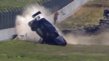 Imagen de El escalofriante accidente de Tomás Fernández en la final del TC2000 en La Pampa