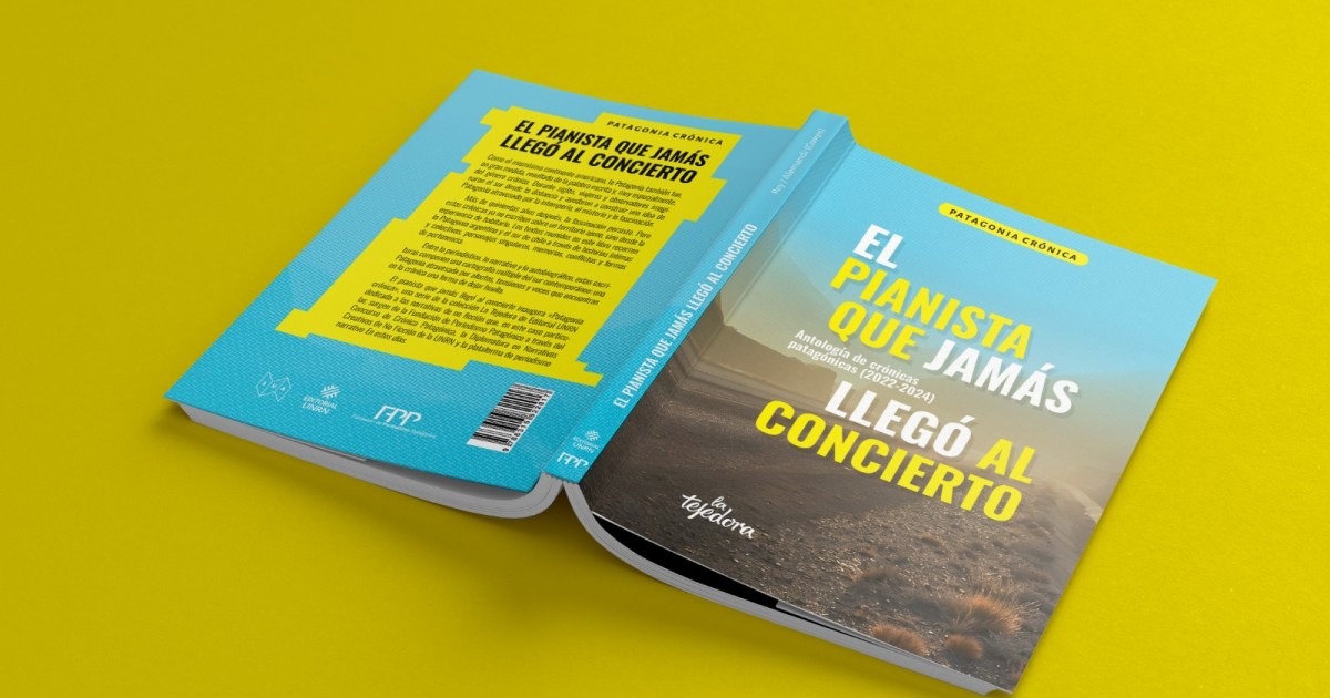 Presentación de un libro de crónicas sobre la Patagonia