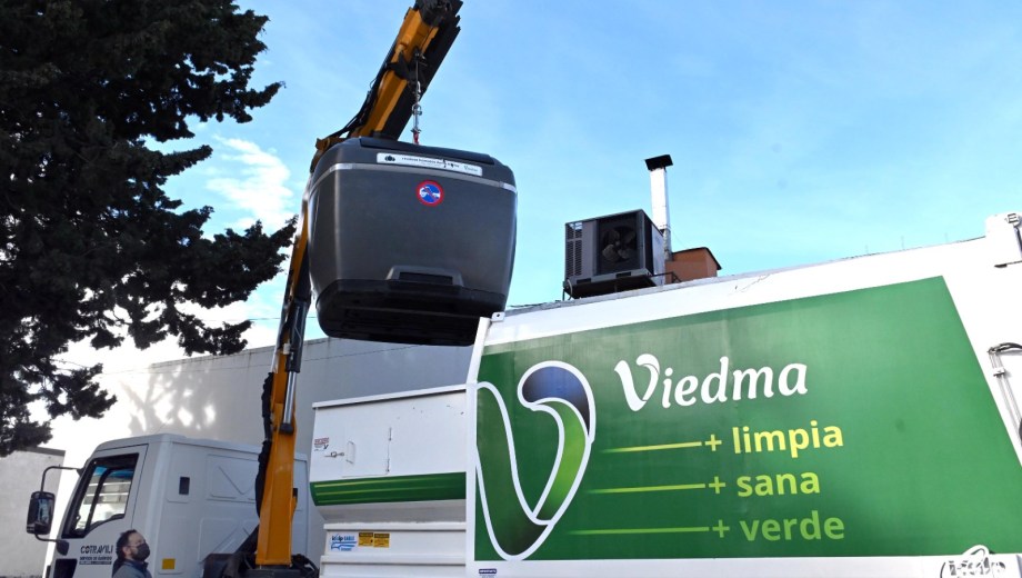 Viedma renovará las campanas de reciclaje y triplicará su capacidad de acopio. Foto: Marcelo Ochoa (archivo)