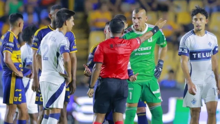 Insólita expulsión y ataque de locura para el arquero Nahuel Guzmán en la Leagues Cup