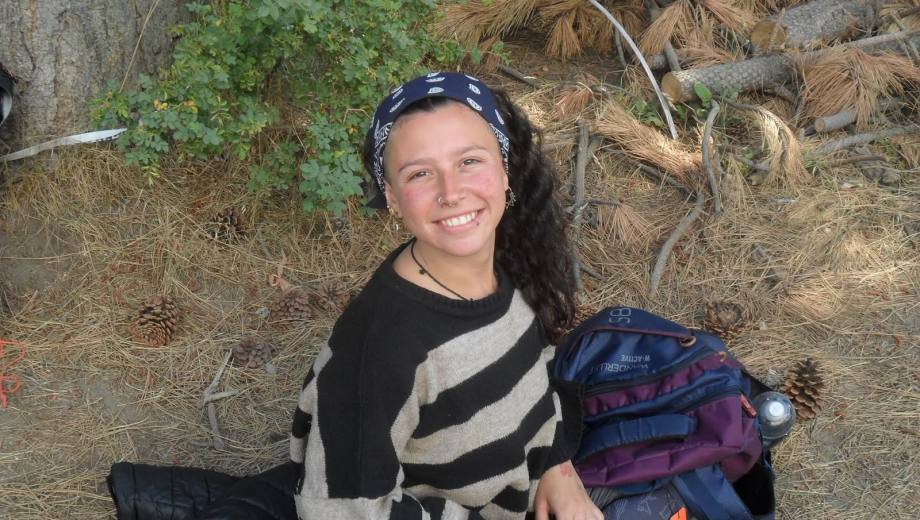 Laetitia tiene 25 años y vive en Bariloche. Foto: gentileza