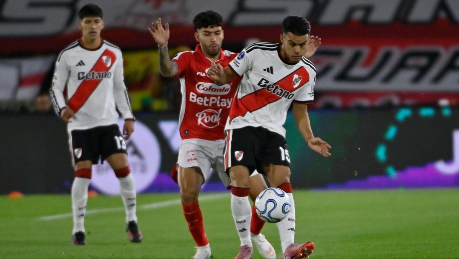 River enfrenta a Independiente Santa Fe en Colombia por la ida de octavos de la Sudamericana. (Foto: @RiverPlate)