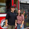 Imagen de No hubo tiempo para la ambulancia: dos bomberos asistieron un parto y ayudaron a nacer a Francesca en Bariloche