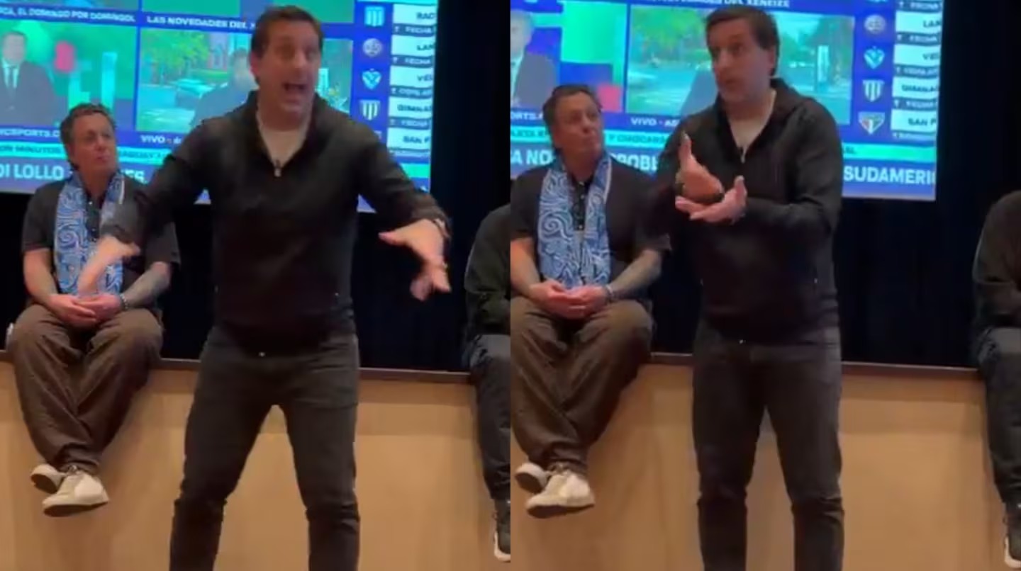 Diego Milito reacciona a críticas y se filtra video de su discurso en Racing