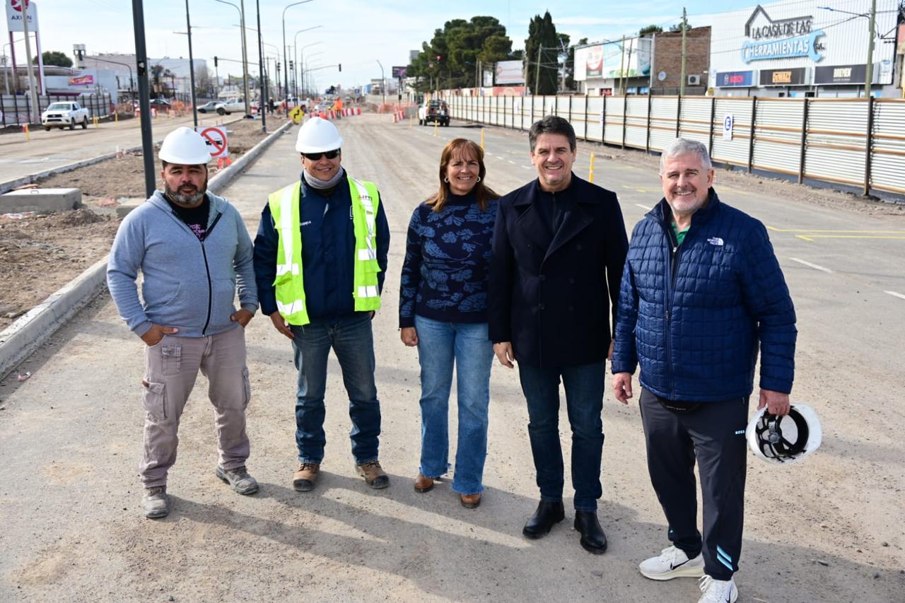 La avenida Mosconi en Neuquén suma 200 metros: habilitación del nuevo tramo