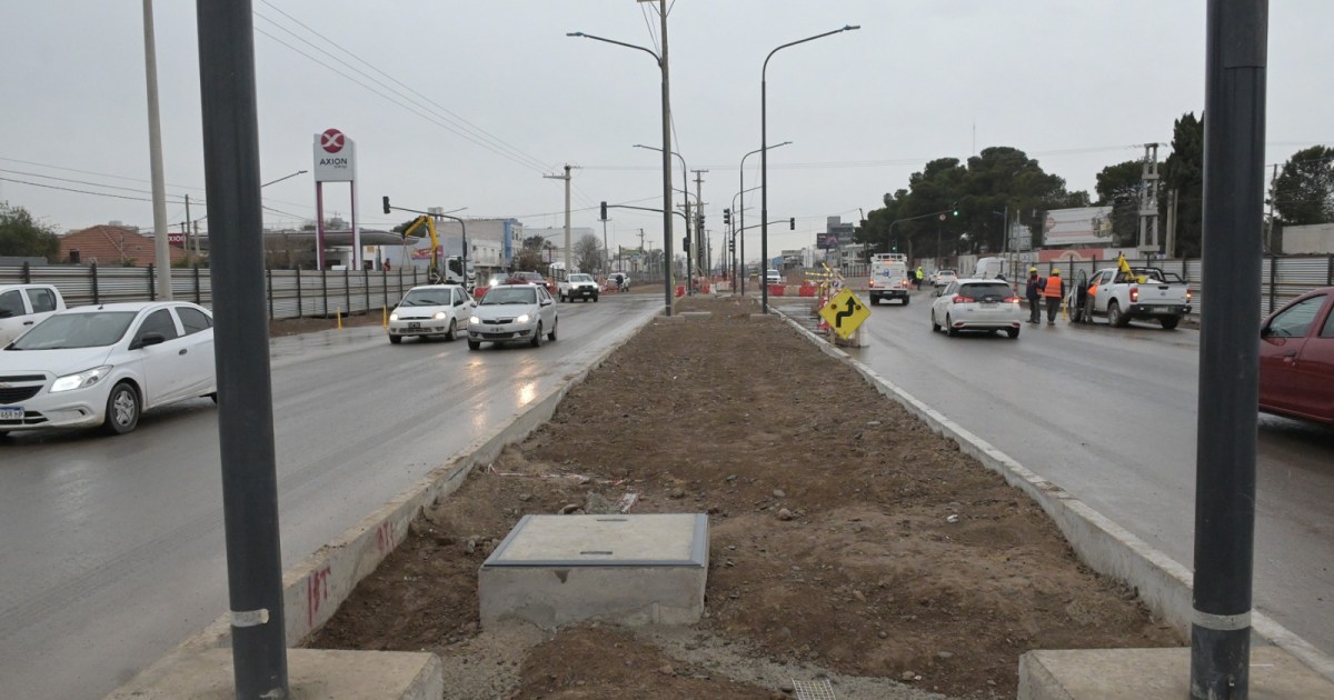 Se habilita la circulación en 200 metros de la Avenida Mosconi en Neuquén