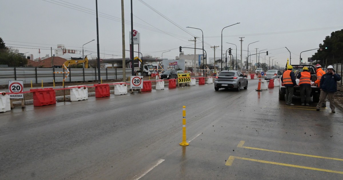 Apertura del primer tramo de la avenida Mosconi en Neuquén