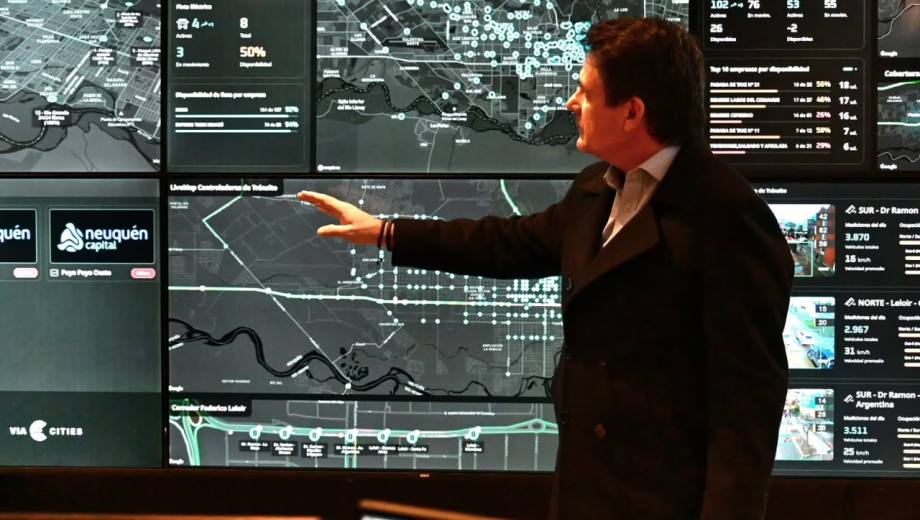 El sistema permite conocer qué sucede en la ciudad en tiempo real. Foto: Gentileza.