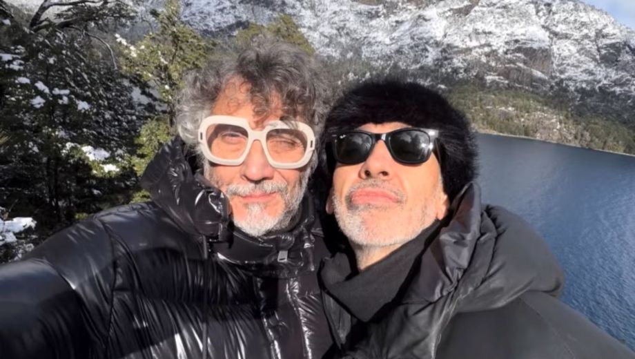 FIto Paez en Bariloche. Foto: IG. 