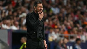 Simeone respaldó a los hinchas del Atlético de Madrid tras los insultos a Julián Álvarez