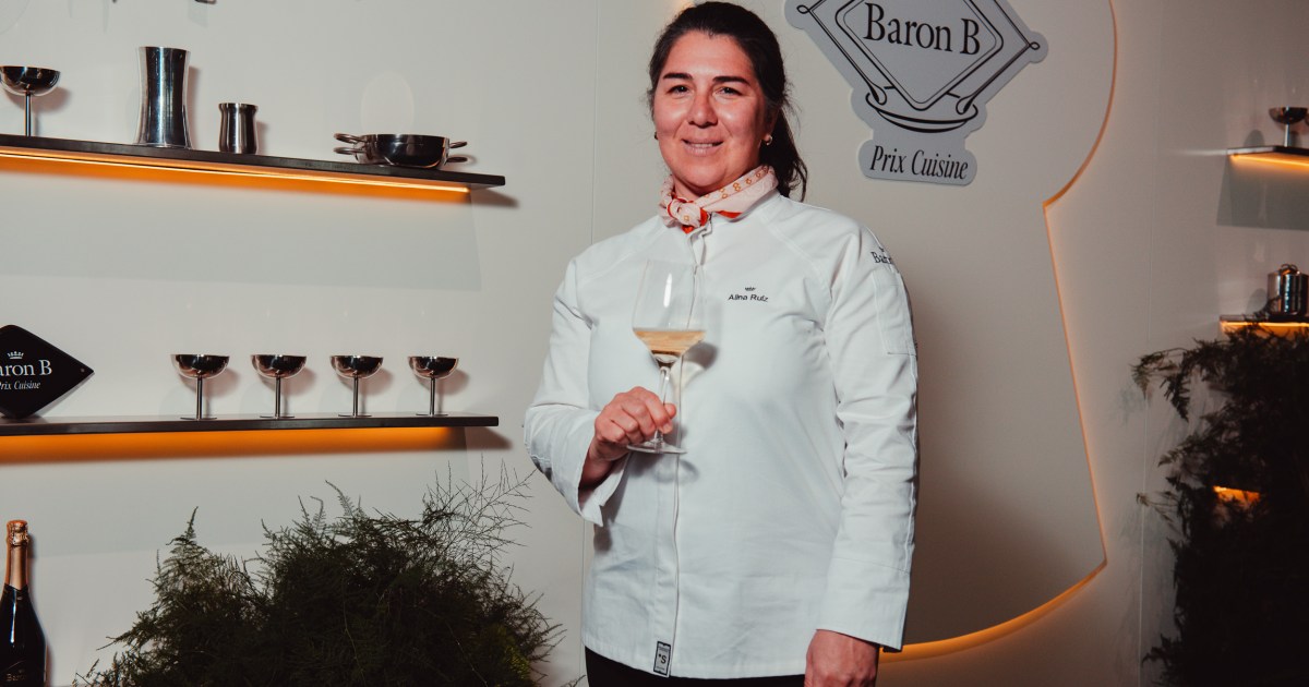 Alina Ruiz, de Chaco, ganó el Prix Baron B 2026 en cocina argentina