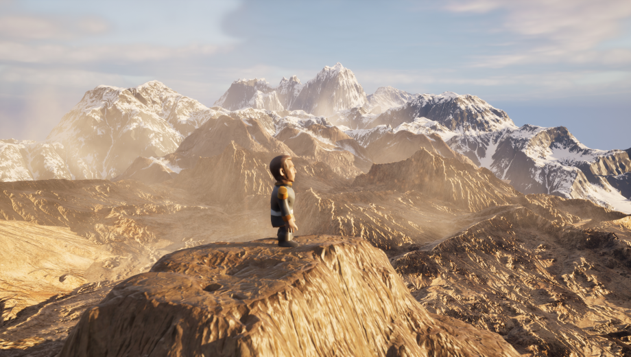 San Martín recreado en "Cruzada Sur", el videojuego educativo sobre el Cruce de los Andes. Imagen: gentileza.