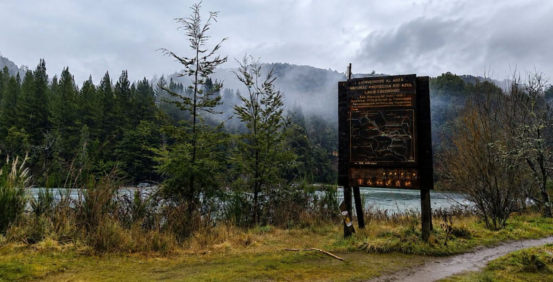 Cerrados los circuitos de trekking en Anprale por nieve y barro